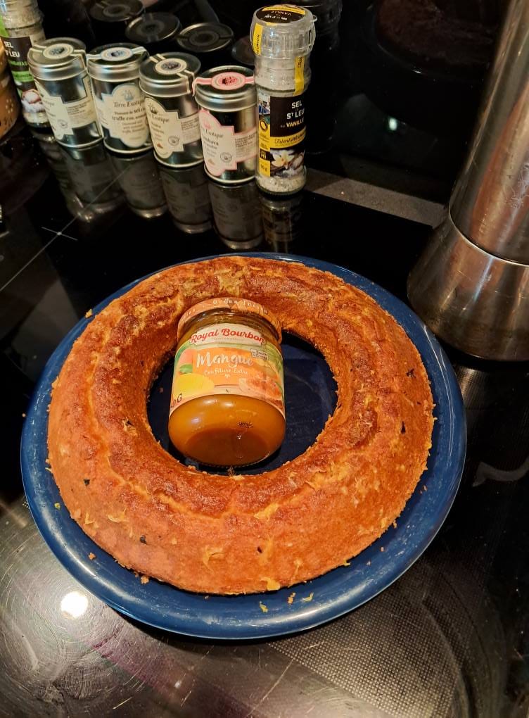 Moelleux à l'orange airfryer